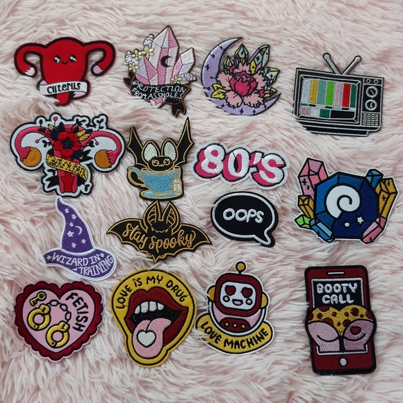 🤘MY PATCH COLLECTION!!!🕸🦇🌙 PIECE NOW 4 SALE! SCROLL DOWN!!! - Picture 13 of 16
